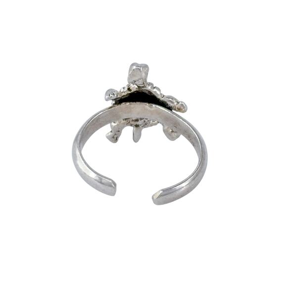 Turtle Ear Cuff | Vintage Sterling Silver 925 - Picture 6 of 9